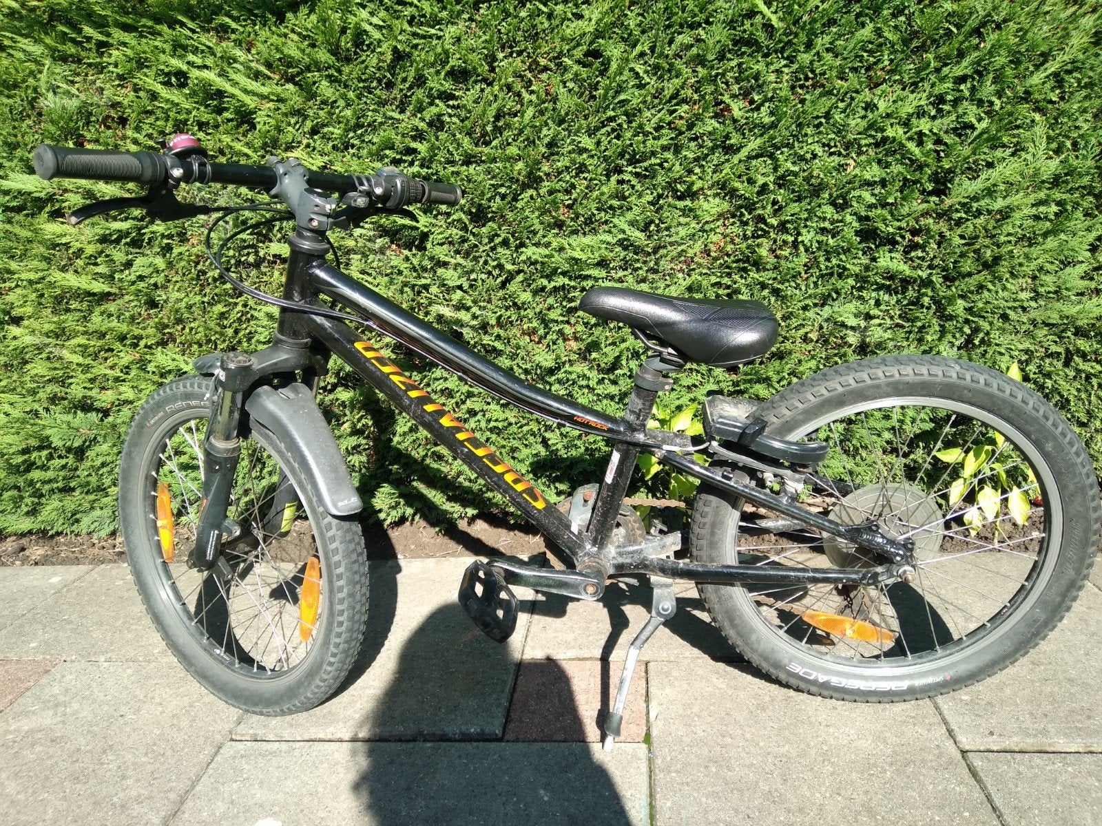Specialized kinderfiets 20 inch, zwart, Fietsen en Brommers, 20 inch of meer, Gebruikt, Velgrem, Ophalen