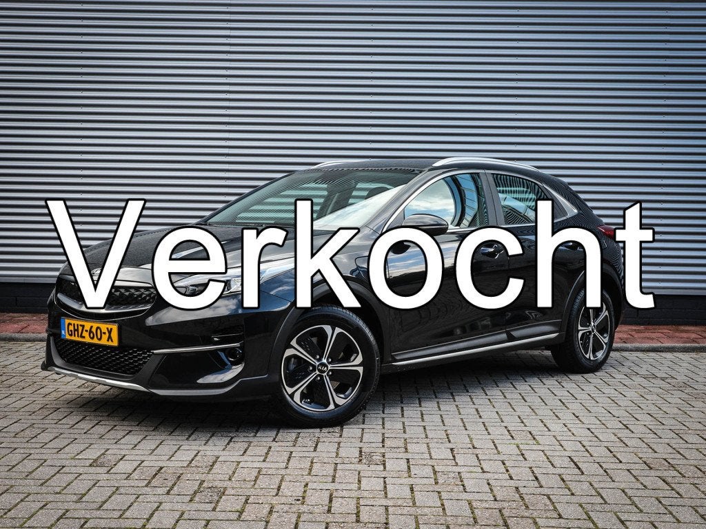 Kia Xceed 1.6 GDi PHEV DynamicLine | Clima | Cruise | Navi |, Auto's, Kia, Gebruikt, Leder en Stof, Zwart, Bedrijf