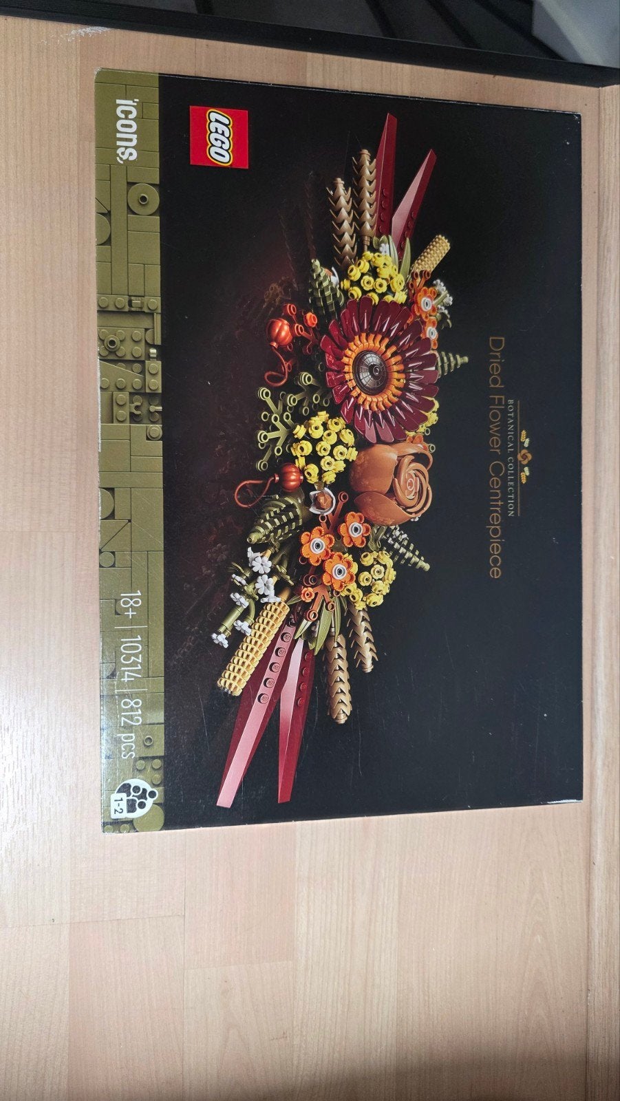 LEGO Icons 10314 Gedroogd Bloemstuk - Botanische Collectie, Ophalen of Verzenden, Nieuw