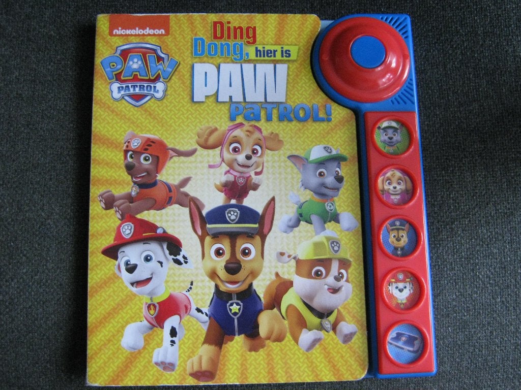 Paw Patrol geluidenboek, Fictie algemeen, Jongen of Meisje, Ophalen of Verzenden, Zo goed als nieuw