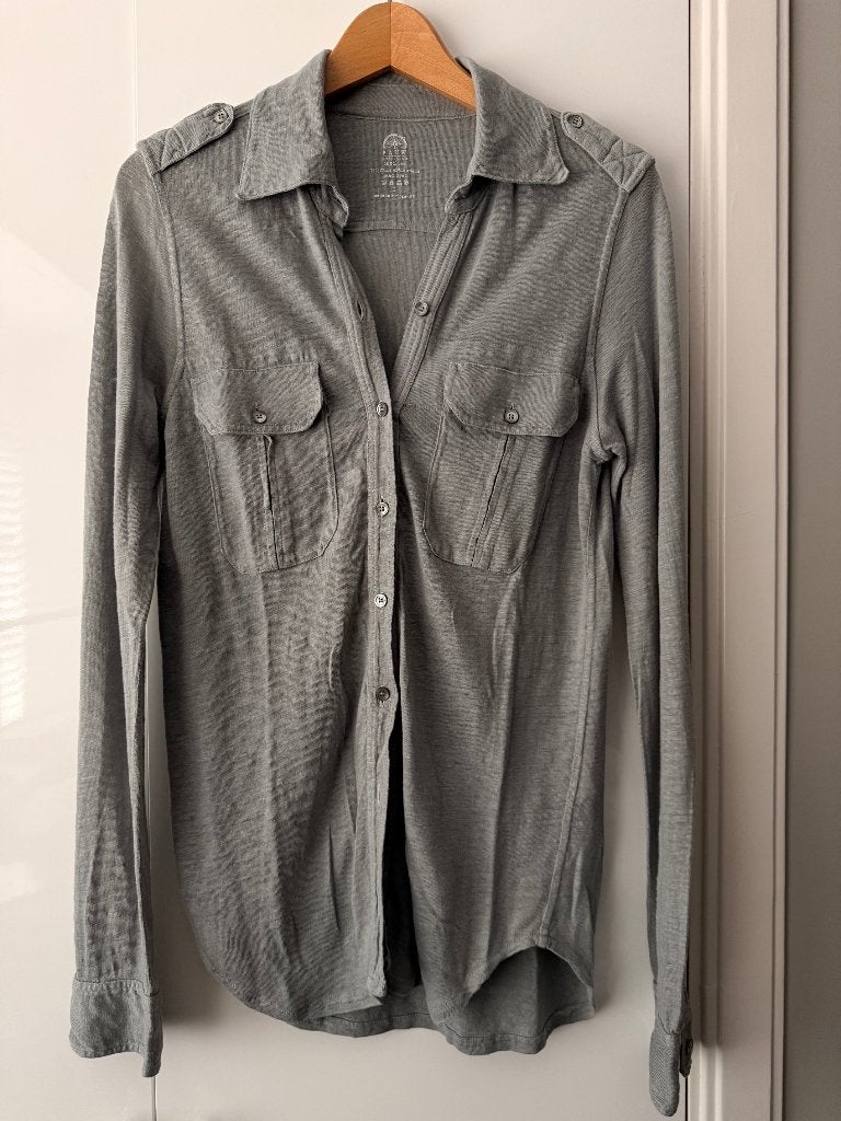 pauw linnen vest blouse top | 1 = xs-s, Kleding | Dames, Ophalen, Nieuw, Maat 34 (XS) of kleiner, Lange mouw