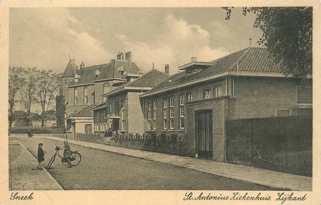 388-517-021 Sneek St Antonius Ziekenhuis, Verzamelen, Verzenden, Voor 1920, Friesland