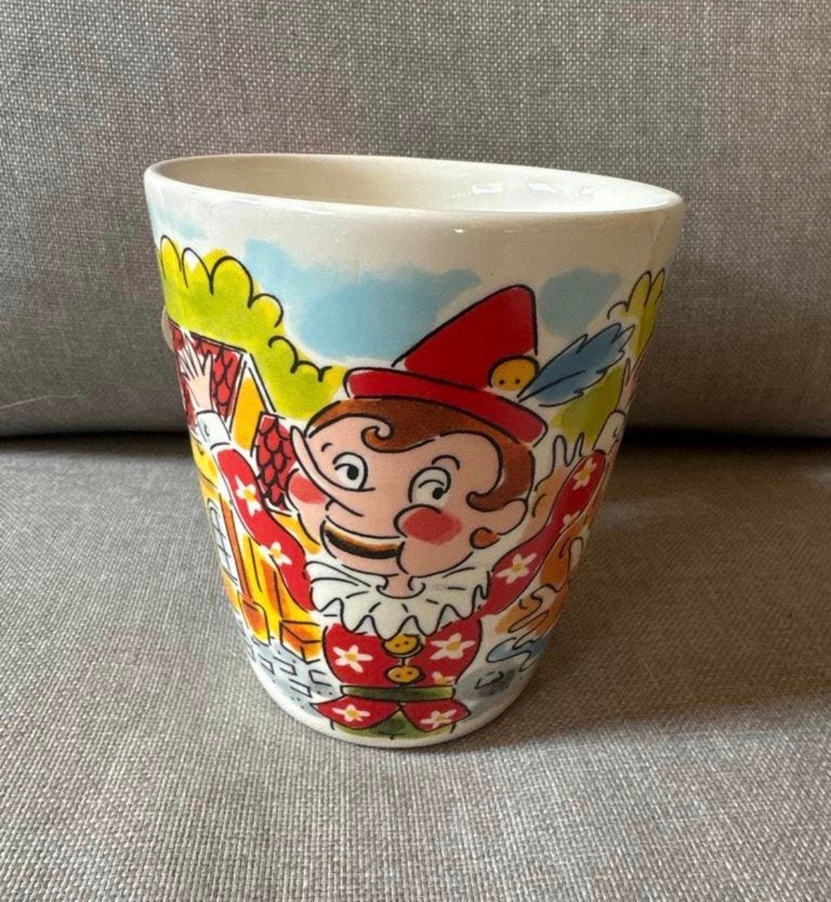 Blond Amsterdam Efteling Pinokkio Mok - Nieuw met prijskaart, Keramiek, Nieuw, Blond Amsterdam, Mok