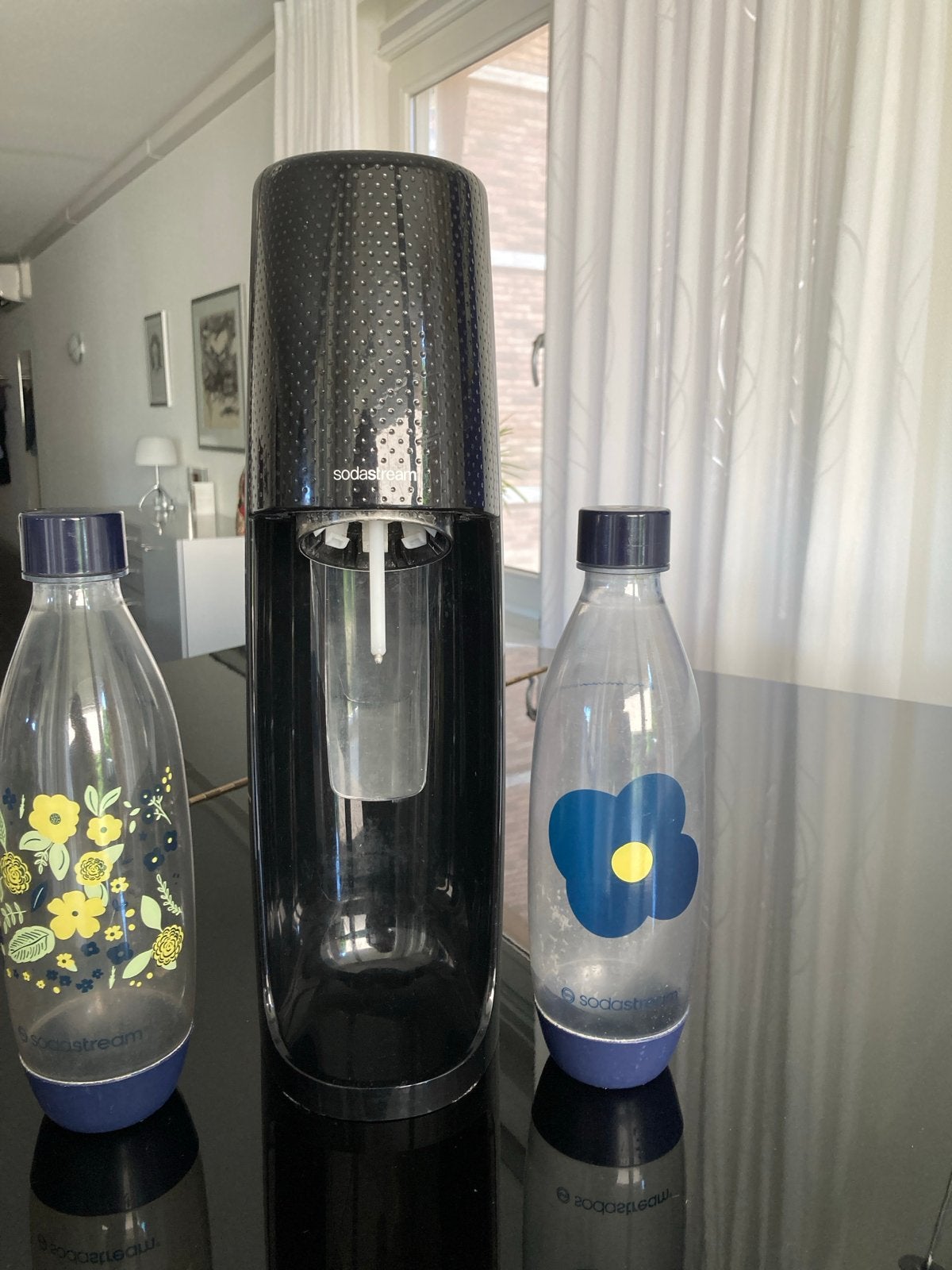 SodaStream met 2 flessen, Ophalen, Gebruikt