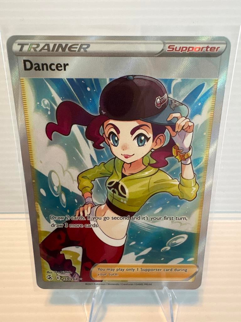 Dancer 259/264 Fusion Strike Pokémon Kaart NM, Ophalen of Verzenden, Zo goed als nieuw, Losse kaart, Foil