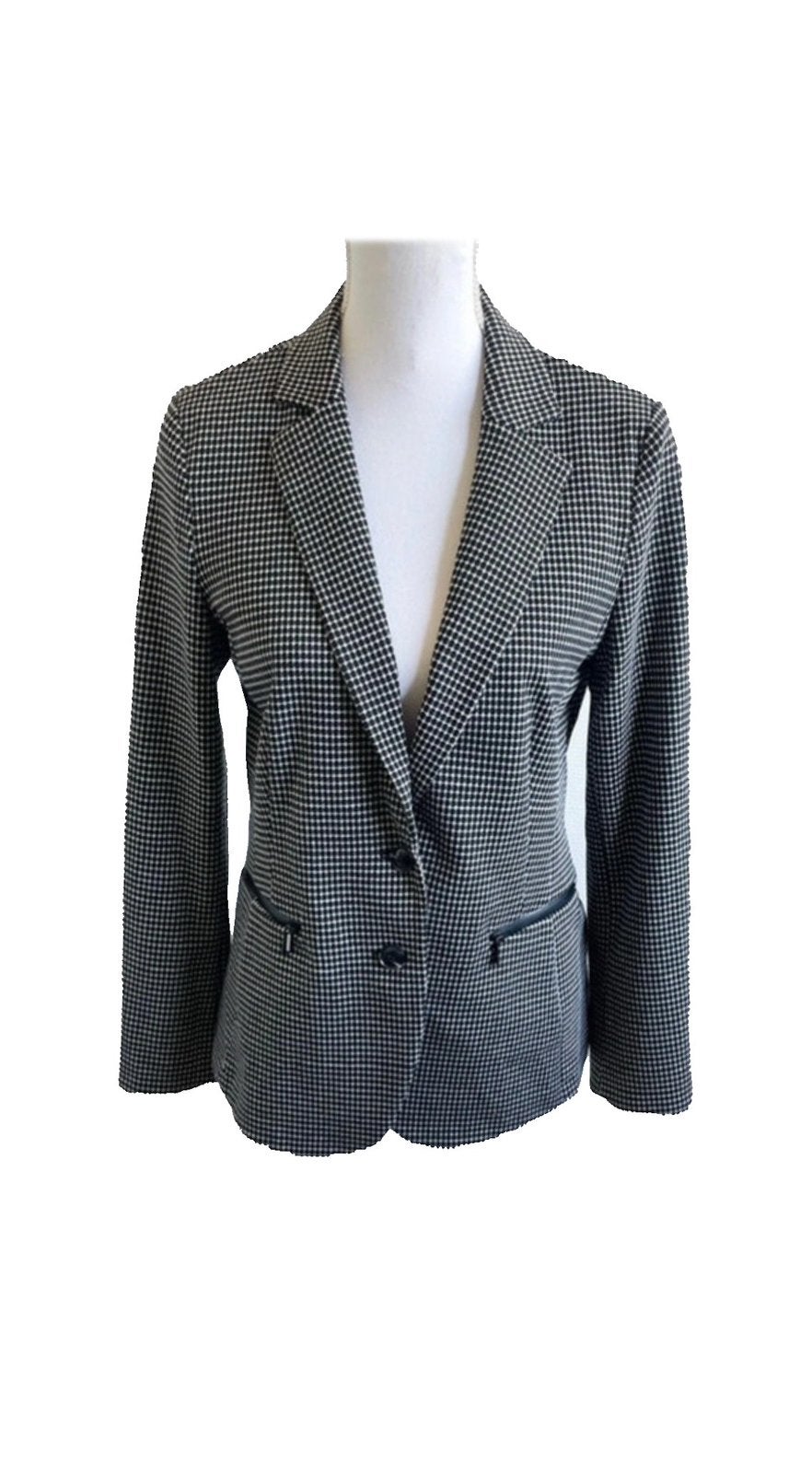 Gerry Weber pepita ruit jasje 38, Maat 38/40 (M), Meerkleurig, Ophalen of Verzenden, Zo goed als nieuw