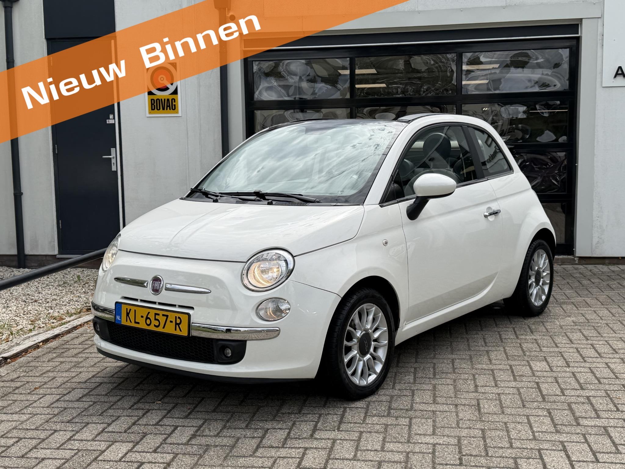 Fiat 500 C 1.2 Pop Airco | Half Leder | Blue&Me | PDC | Dist, Auto's, Fiat, Voorwielaandrijving, Euro 5, Stof, Gebruikt