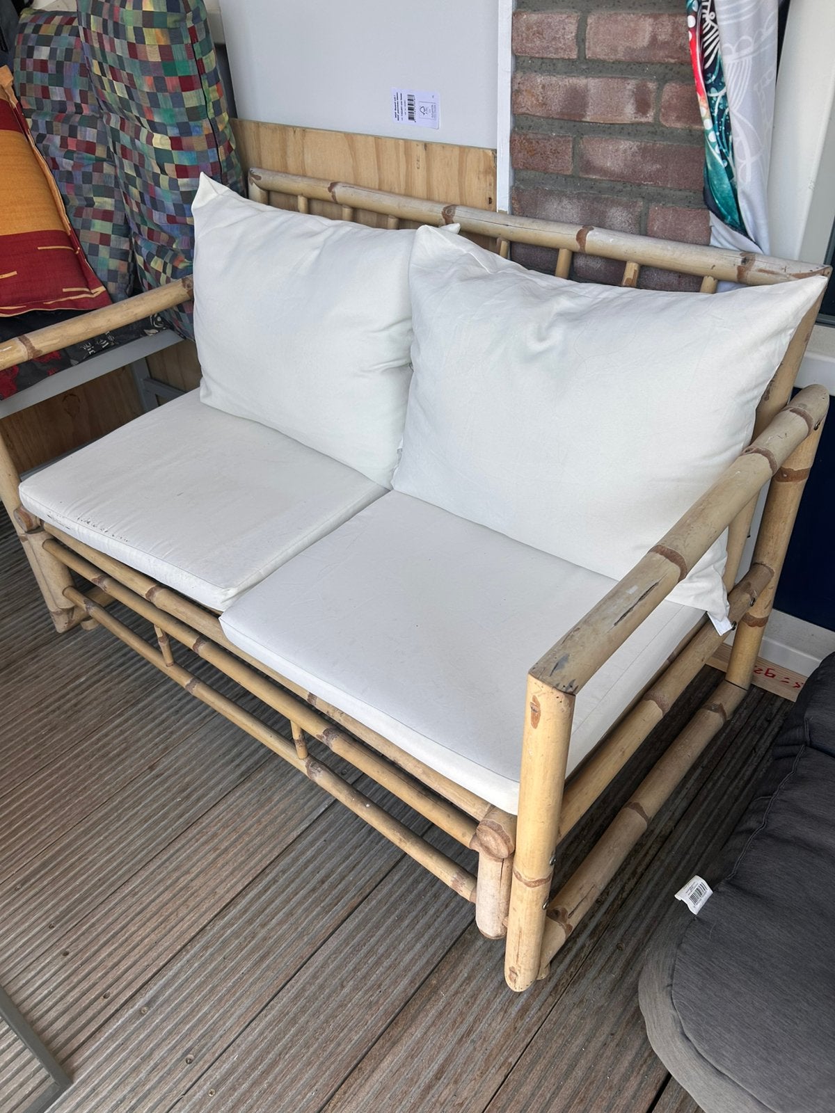 Supercool tuinbankje van bamboe, Overige materialen, Gebruikt, Loungeset, Bank