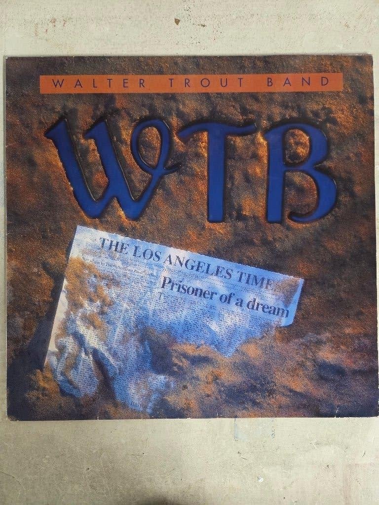 Blues lp WALTER TROUT BAND: PRISONER OF A DREAM, LP, Gebruikt, Inclusief binnenhoes, Ophalen of Verzenden