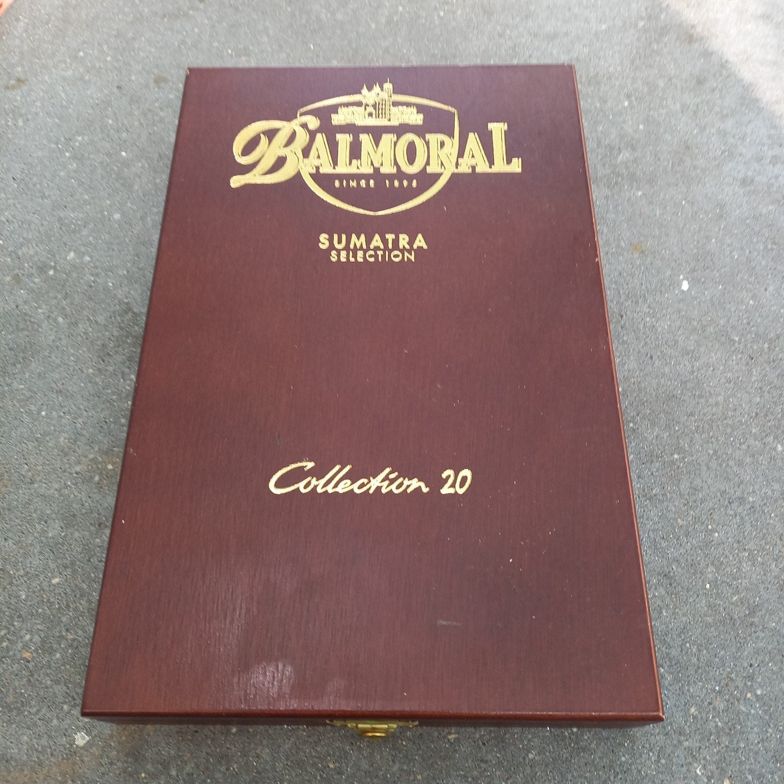 Houten Sigarenkistje – Balmoral Sumatra Selection Collection, Verzamelen, Ophalen of Verzenden, Tabaksdoos of Verpakking