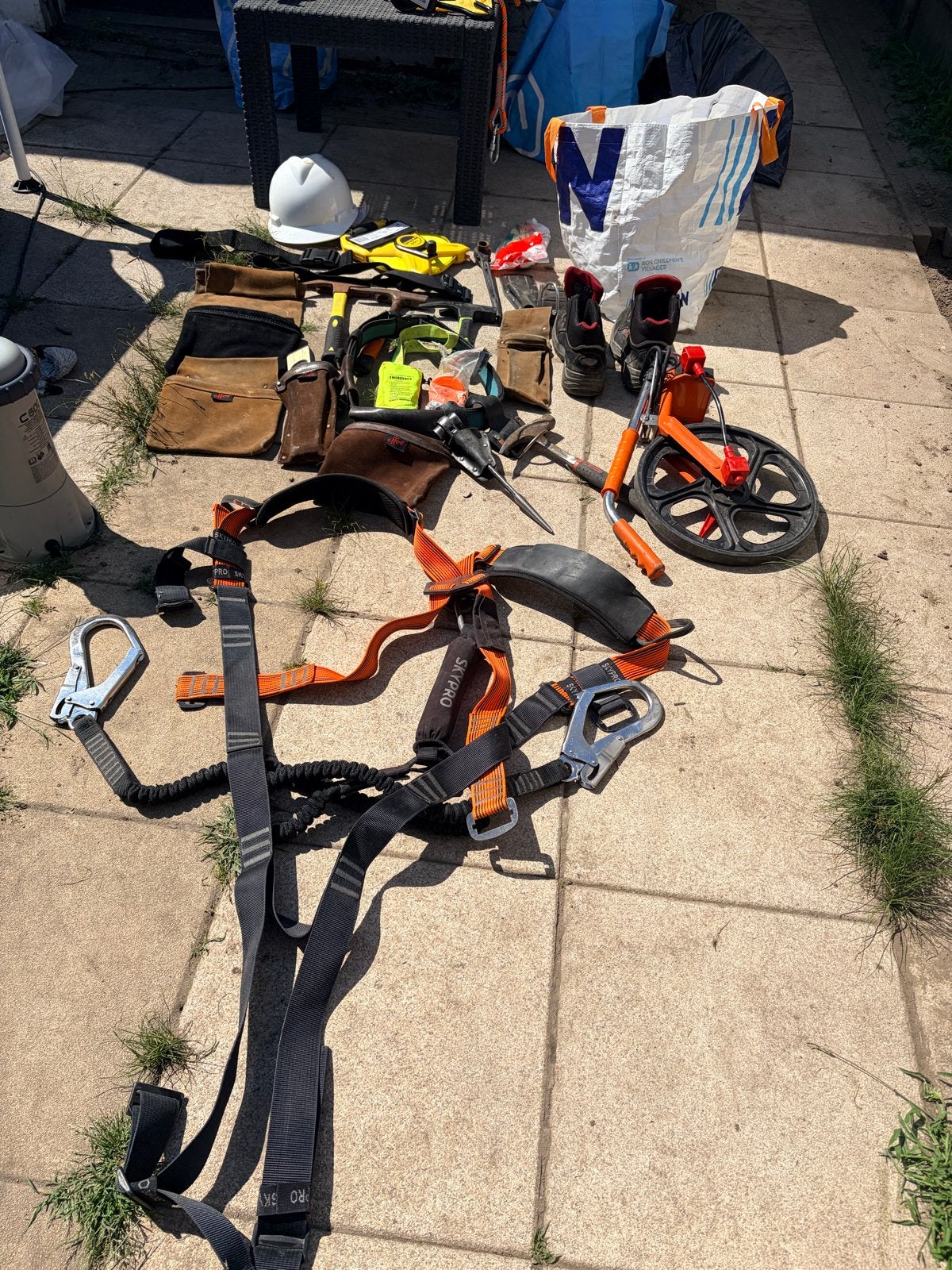 Complete steigerbouw uitrusting - Skypro, Makita, Stanley, Doe-het-zelf en Verbouw, Ophalen, Gebruikt, Gereedschapsset, Makita