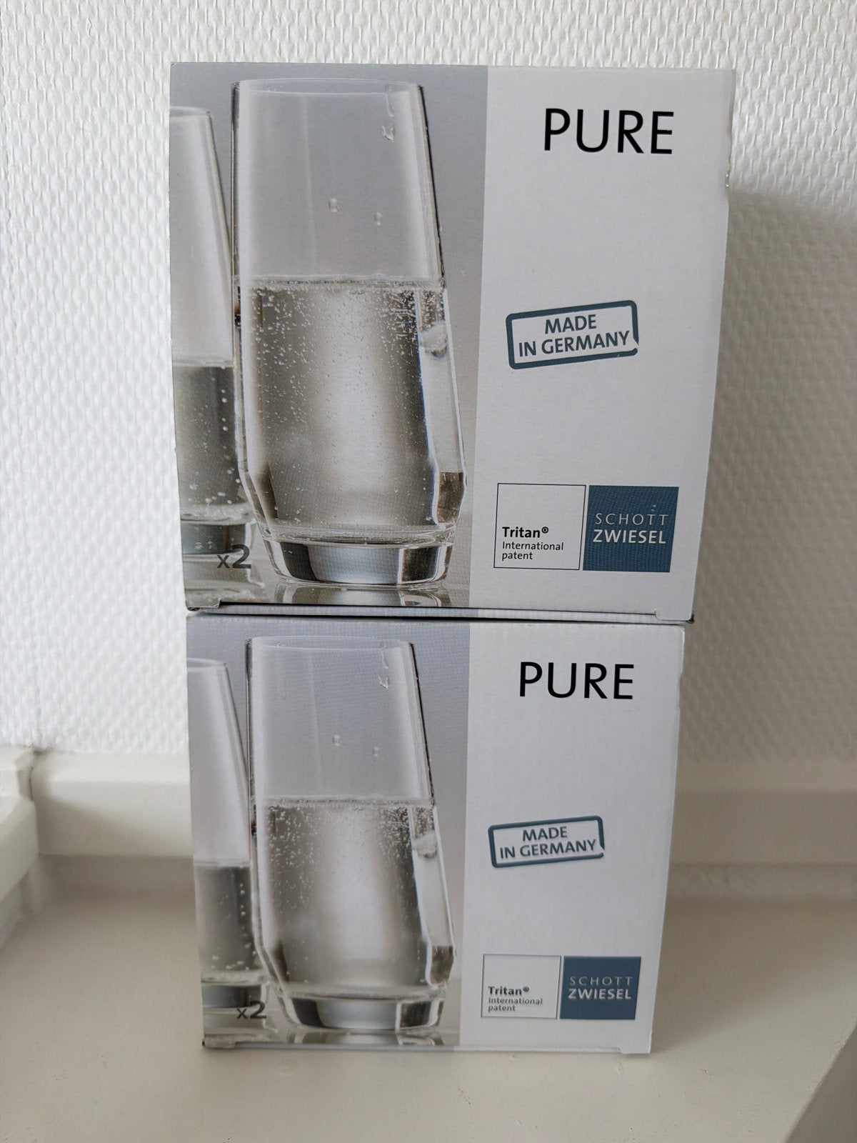 Schott Zwiesel Pure Tritan kristalglazen - Made in Germany, Nieuw, Ophalen of Verzenden, Overige merken, Glas