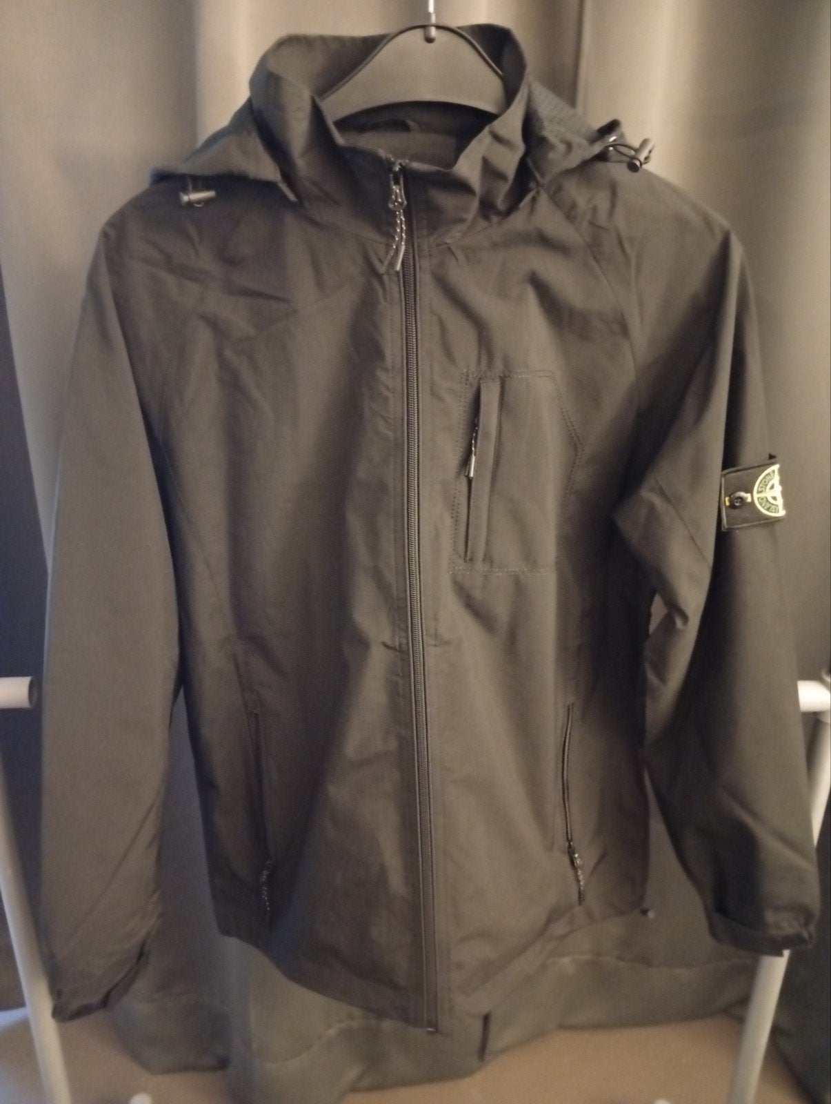 Stone Island jas zwart wind breaker, Maat 52/54 (L), Zwart, Ophalen of Verzenden, Stone Island