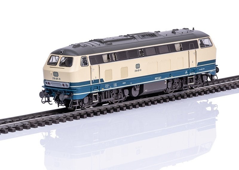 Marklin 39215 Diesel locomotief type 218, Wisselstroom, Locomotief, Ophalen of Verzenden, Zo goed als nieuw