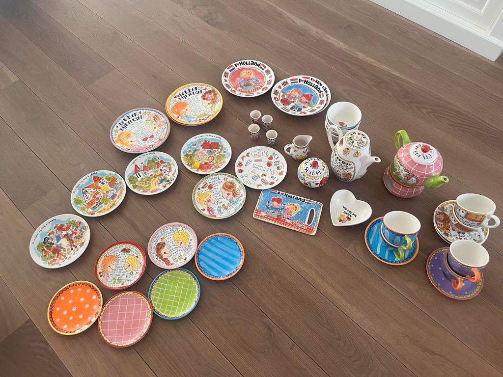 Blond Amsterdam heel servies meer dan 40 items, Ophalen, Blond Amsterdam, Zo goed als nieuw, Aardewerk