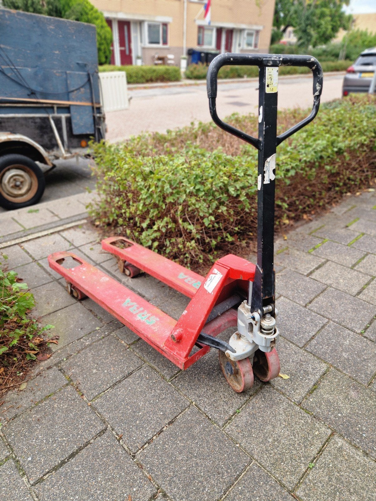 Robuuste Palletwagen 2500kg - Handmatig, Ophalen of Verzenden
