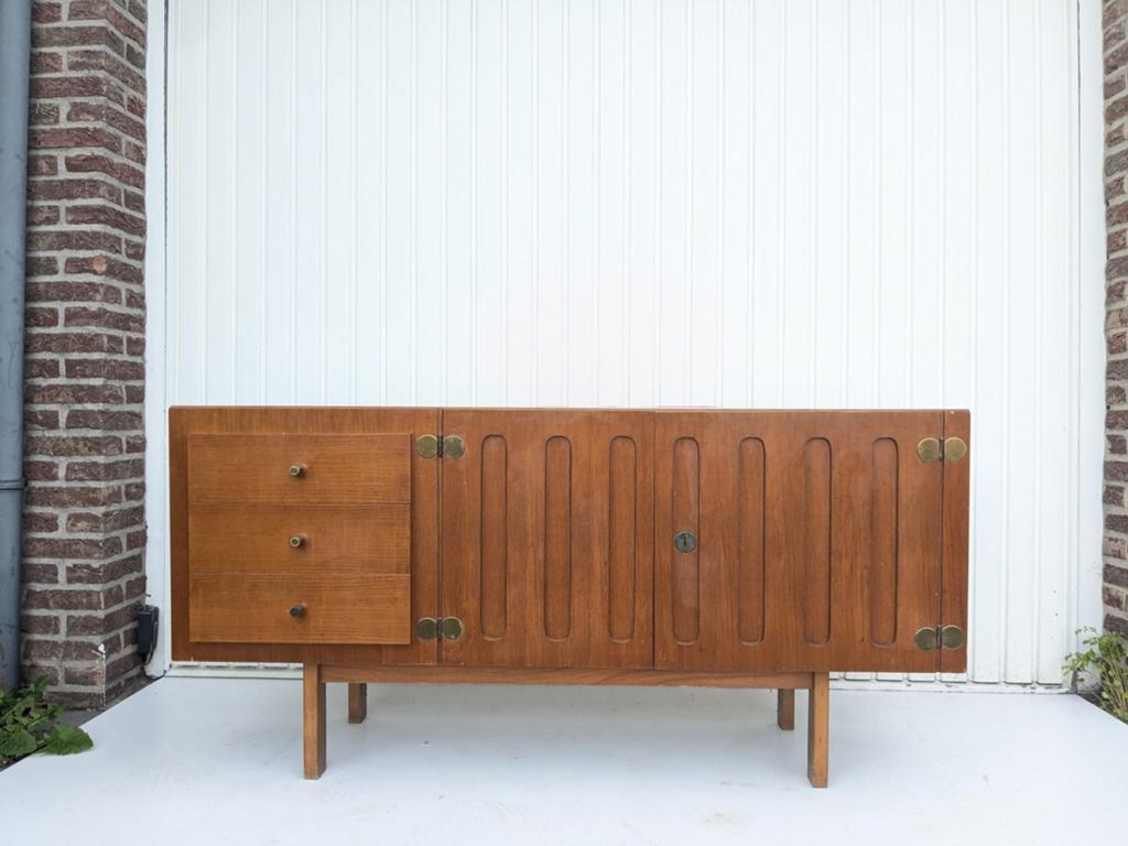 vintage sideboard dressoir kast tvmeubel, Ophalen, Gebruikt, 25 tot 50 cm, Minder dan 100 cm