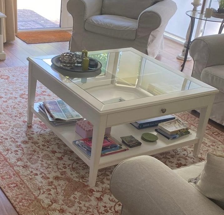 IKEA  salontafel gratis af te halen, Ophalen, Gebruikt, 50 tot 100 cm, Vierkant