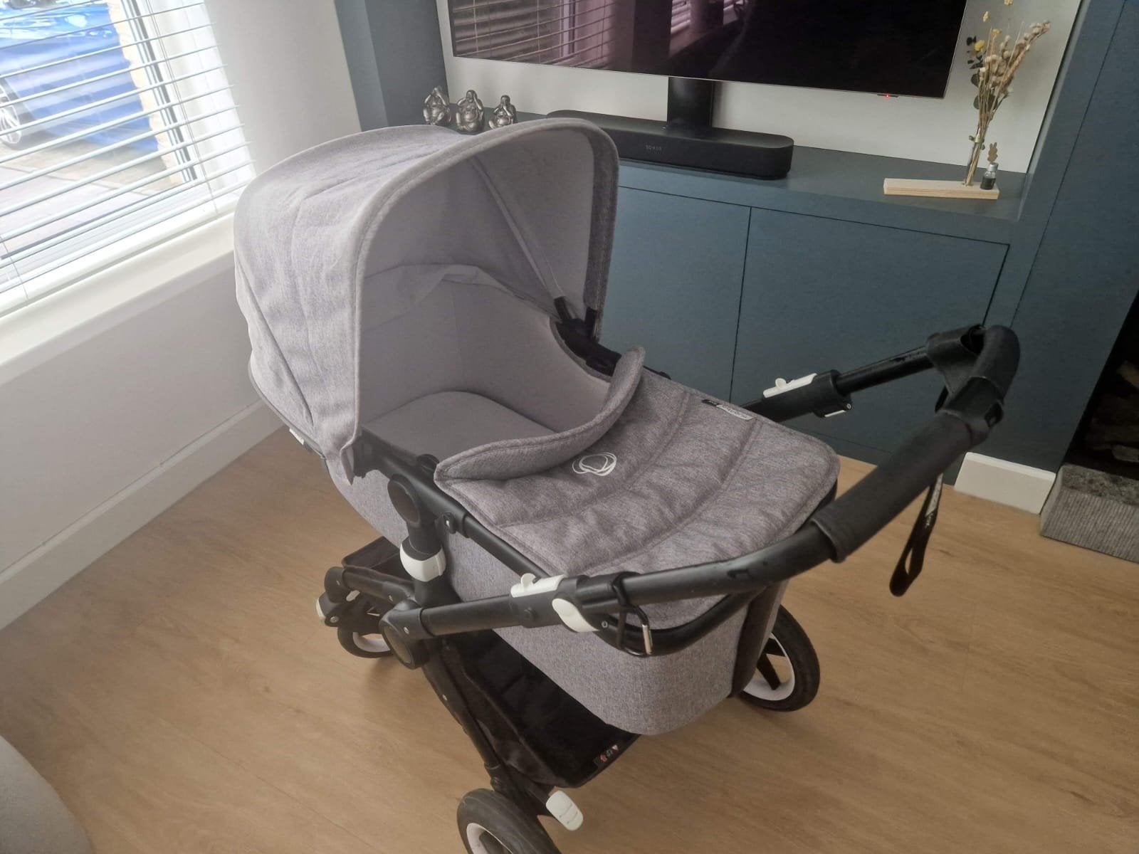 Bugaboo Fox met bak, zitje en meerijdplankje, Kinderen en Baby's, Kinderwagens en Combinaties, Ophalen, Gebruikt, Bugaboo, Combiwagen