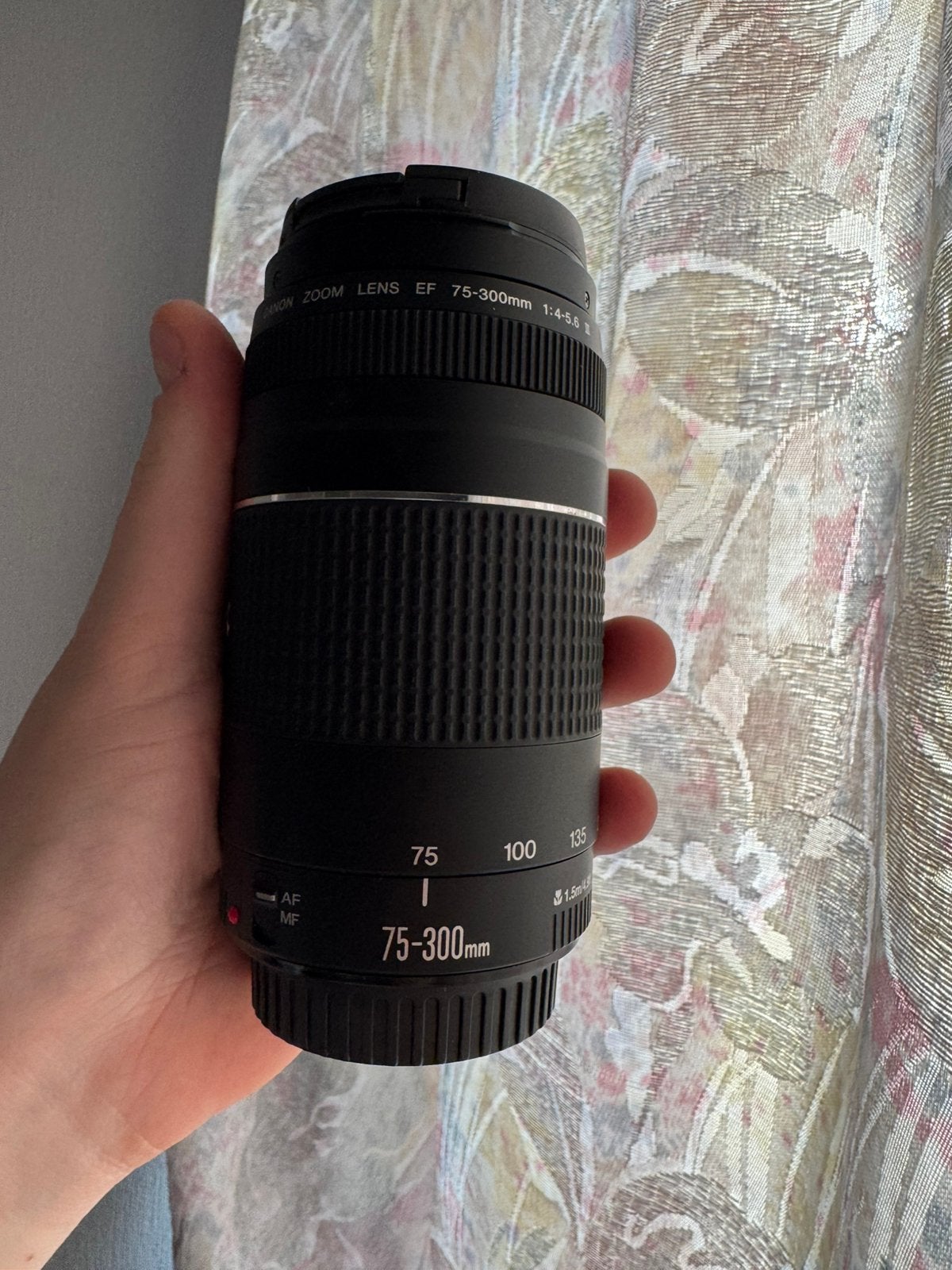 Canon EF 75-300mm III telelens (ALS NIEUW), Audio, Tv en Foto, Fotografie | Lenzen en Objectieven, Ophalen, Canon, Telelens, Zo goed als nieuw