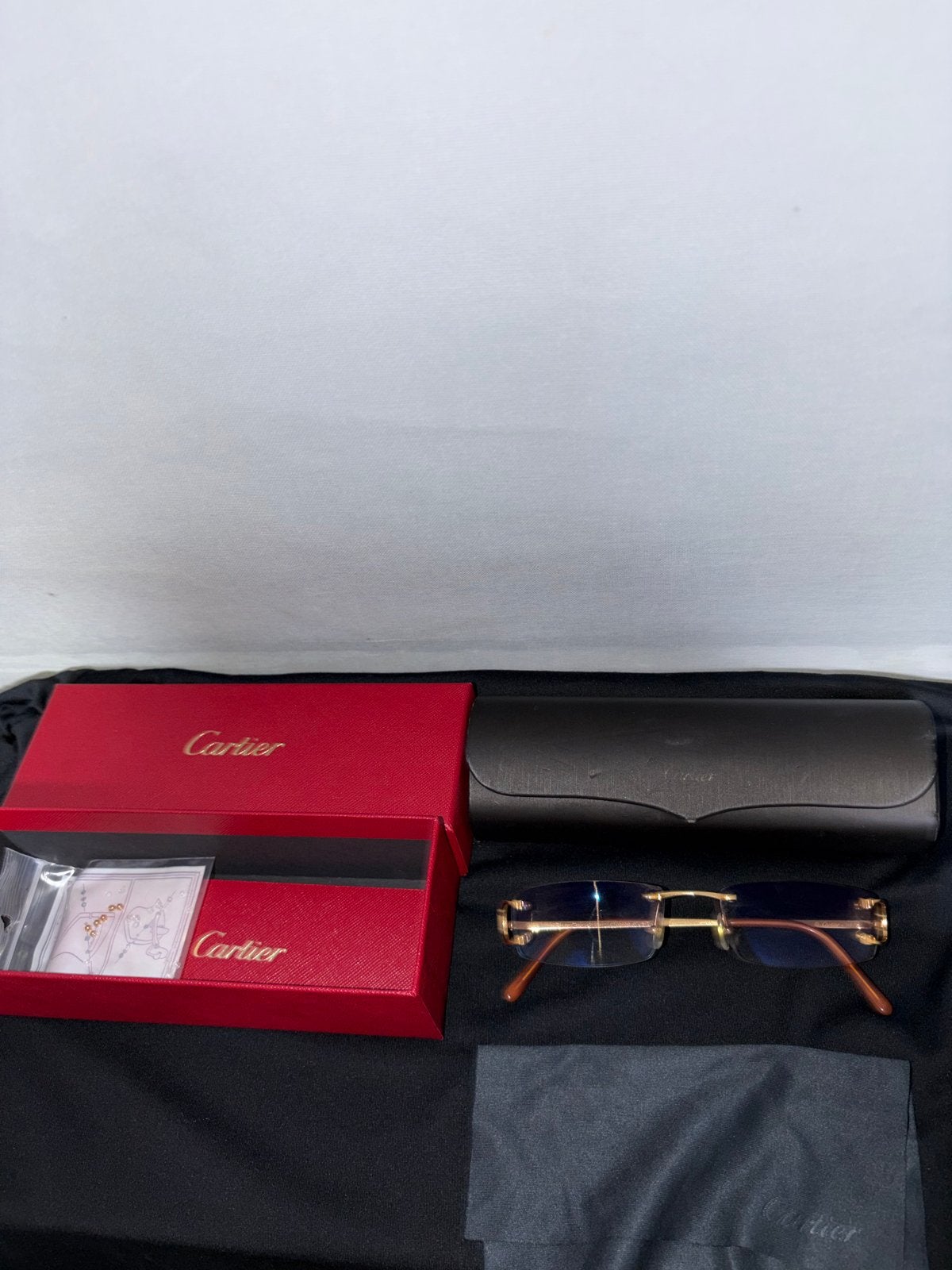 Originele Cartier Bril, Ophalen, Zo goed als nieuw, Bril, Overige merken
