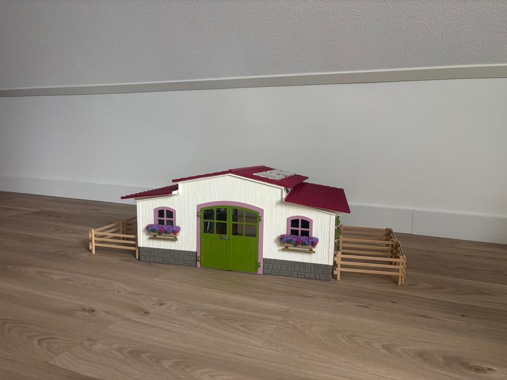 Schleich paarden stal, Ophalen, Gebruikt, Jongen of Meisje
