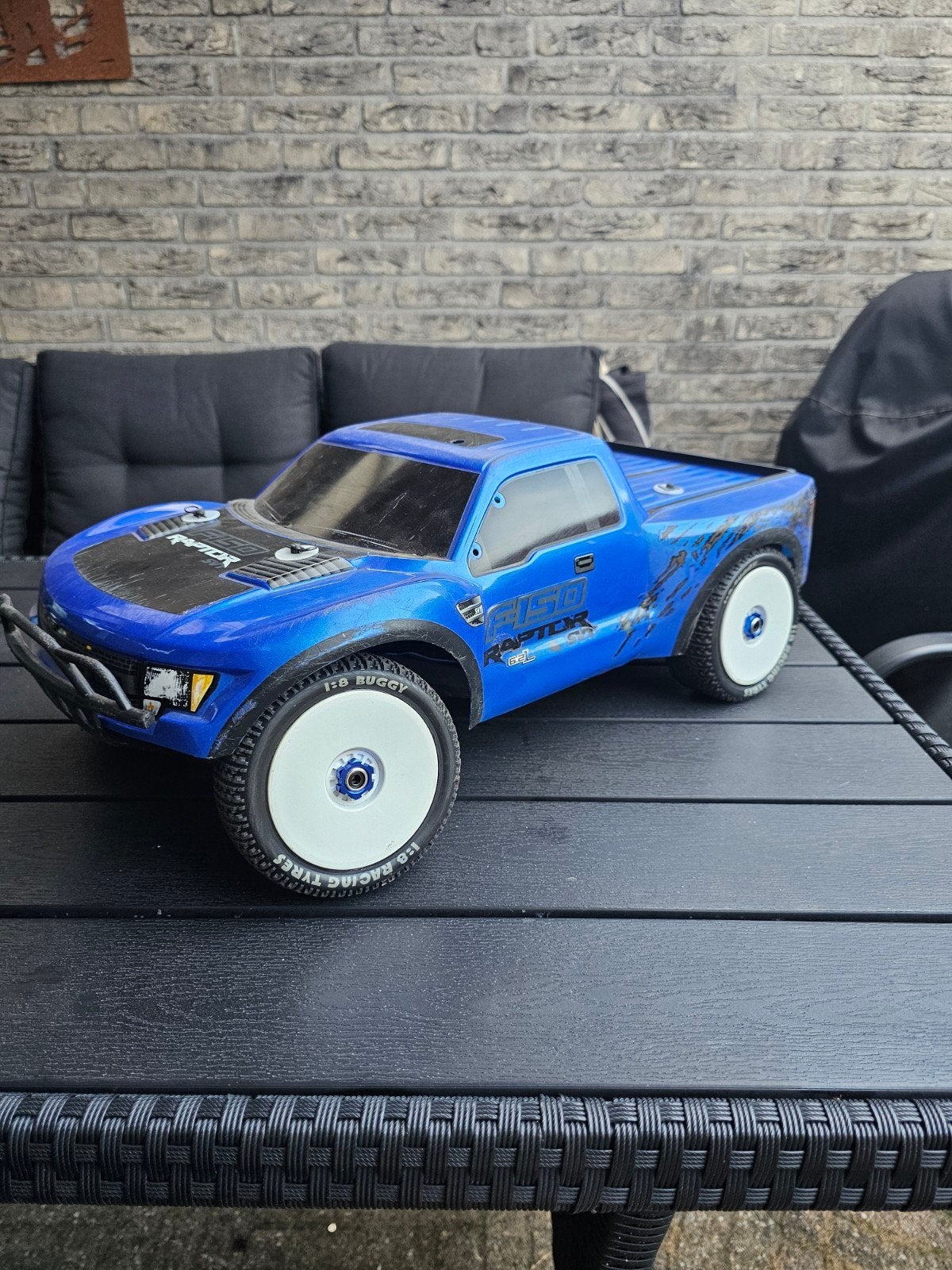 Traxxas Slash Raptor LCG chassis, Elektro, Auto offroad, Ophalen of Verzenden, Zo goed als nieuw