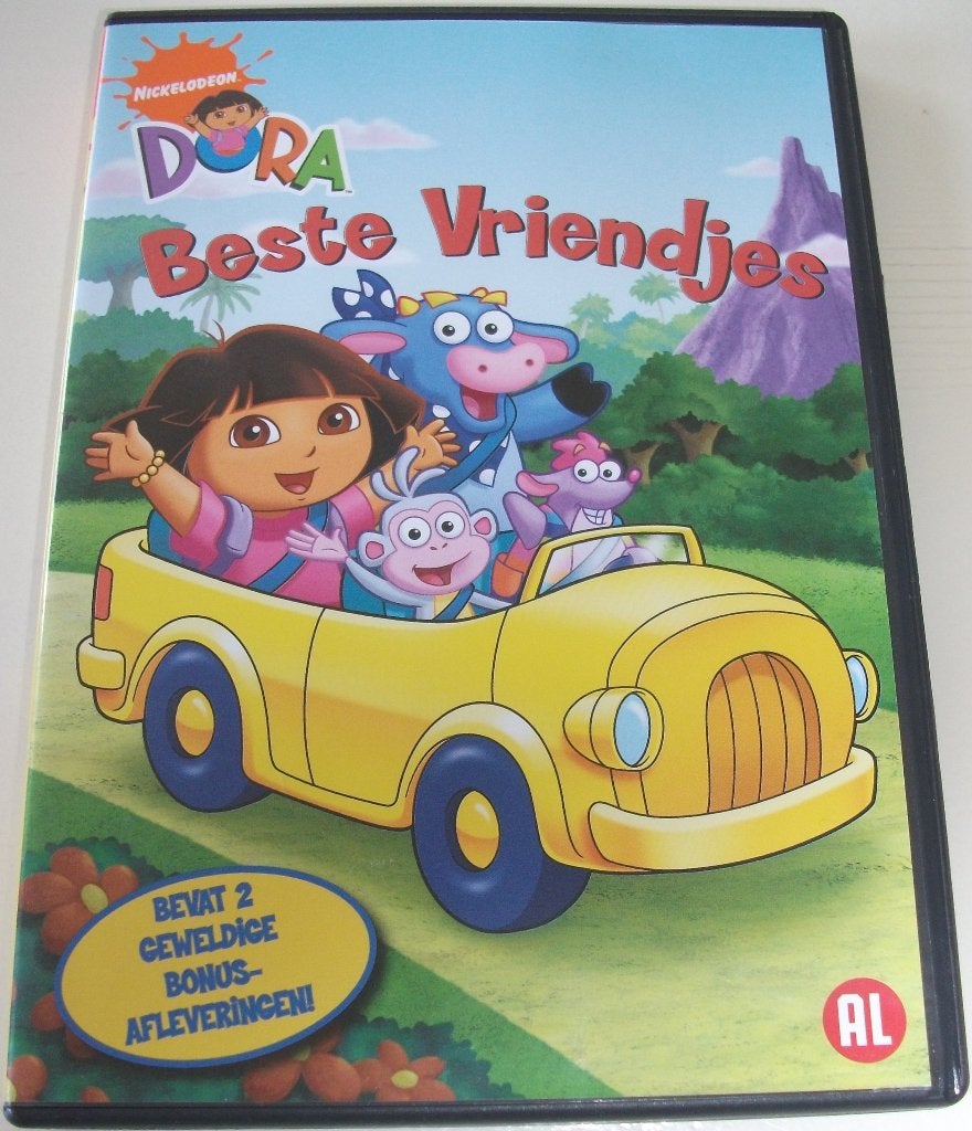 Dvd *** DORA *** Beste Vriendjes, Alle leeftijden, Tv-serie, Zo goed als nieuw, Educatief