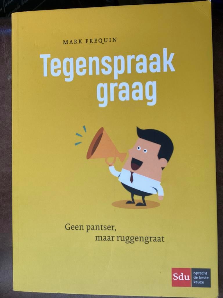 Tegenspraak graag - Mark Frequin (Boek), Ophalen of Verzenden, Zo goed als nieuw