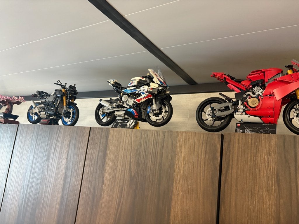LEGO Technic Motoren BMW Ducati Yamaha Groot Formaat, Ophalen, Lego, Overige typen, Zo goed als nieuw