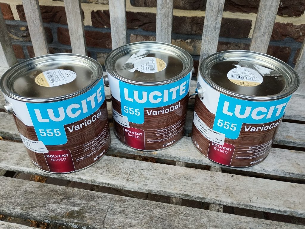 NIEUW : Dorken Lucite Variogel T100 555 1570 Herfst & Helder, Nieuw, Beits, Ophalen of Verzenden, 5 tot 10 liter