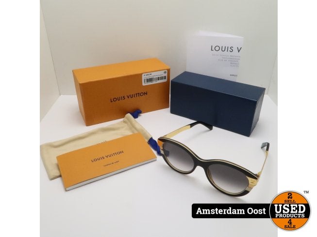 Louis Vuitton Z1857W Petit Soupçon Cat Eye  Zonnebril, Louis Vuitton, Zo goed als nieuw, Support@louisvuitton.com, 2 Rue du Pont Neuf
75001 Paris
France