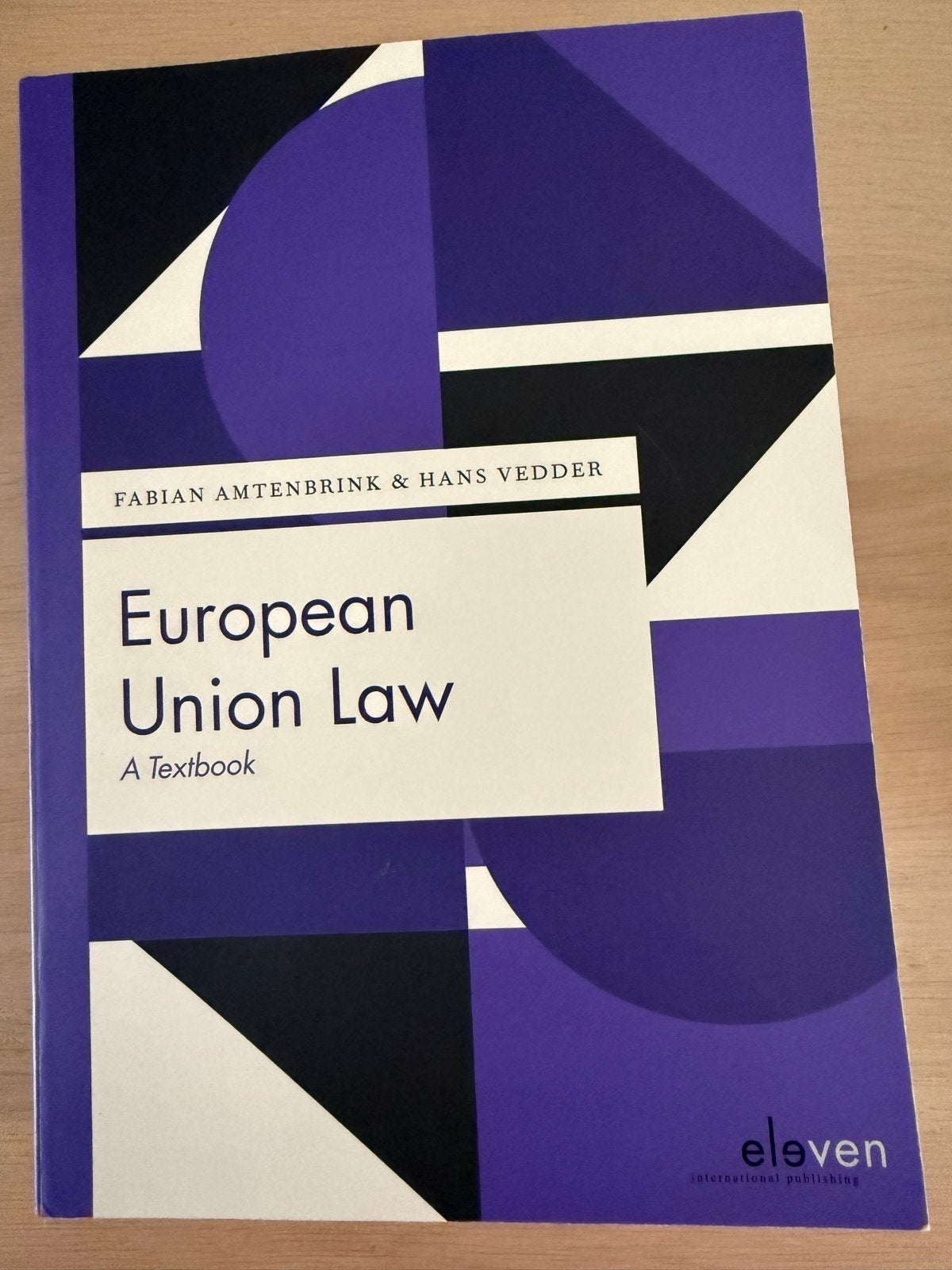 European Union Law, Ophalen of Verzenden, Gamma, Zo goed als nieuw, WO