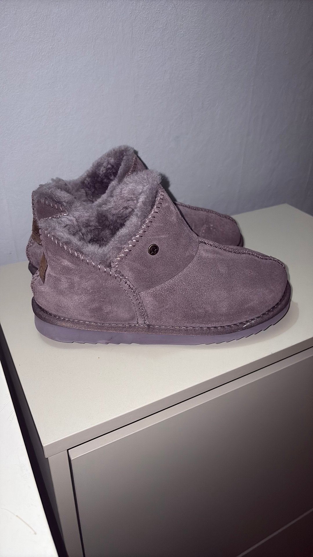 Warmbat pantoffels maat 38 paars, Overige kleuren, Ophalen of Verzenden, Zo goed als nieuw, Pantoffels of Sloffen