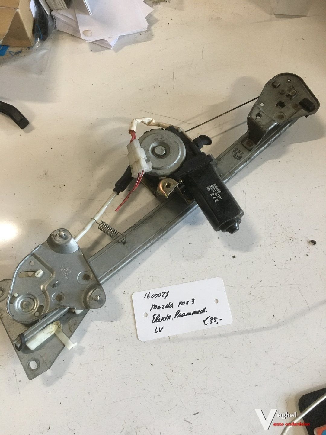 Mazda MX3 Elektr. Raammechanisme Linksvoor, Auto-onderdelen, Gebruikt, -, -, Ophalen of Verzenden