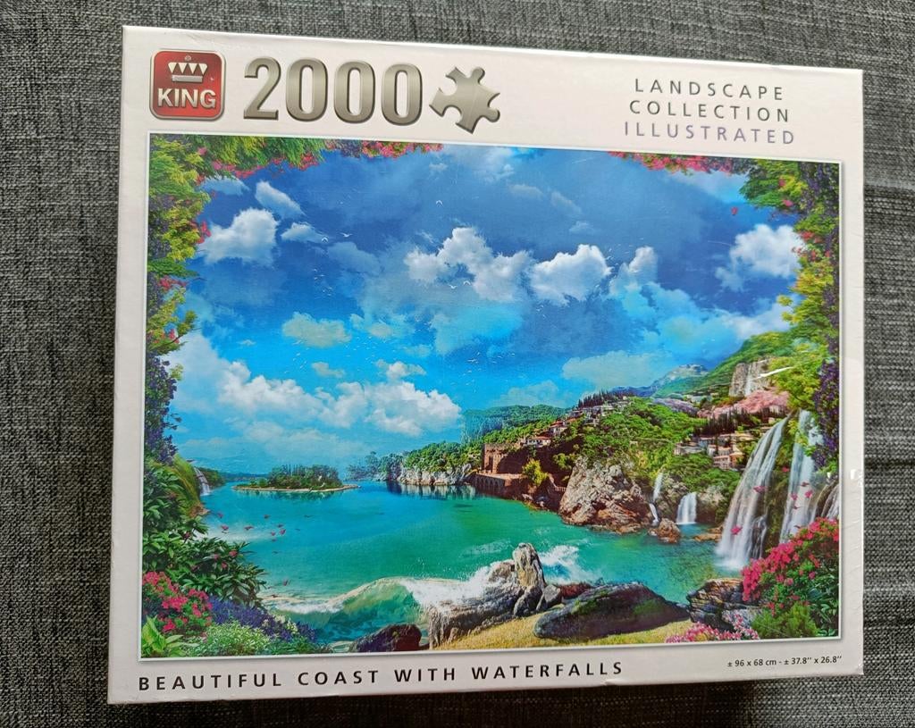 Nieuw King puzzel 2000 stukjes, Ophalen of Verzenden, Meer dan 1500 stukjes, Nieuw, Legpuzzel