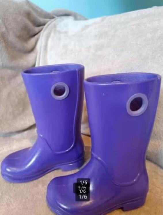 Crocs laarzen maat c9 (maat 25 - 26) superstaat regenlaarzen, Gebruikt, Jongen of Meisje, Ophalen of Verzenden, Laarzen
