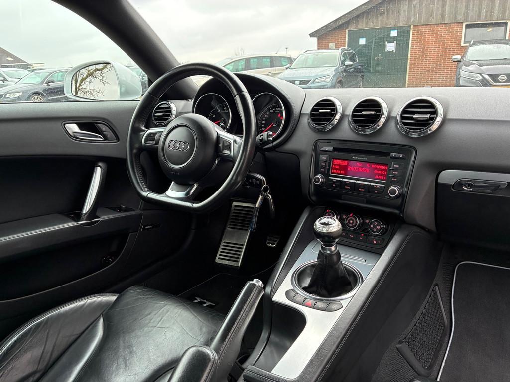 Audi TT 2.0 TFSI Pro Line | BOSE + Leder + Clima + Cruise nu, TT, Gebruikt, Zwart, 4 cilinders