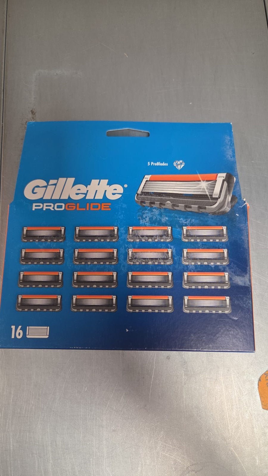 Gilette Proglide scheermesjes - 16 stuks, Ophalen of Verzenden, Zo goed als nieuw, Gehele gezicht