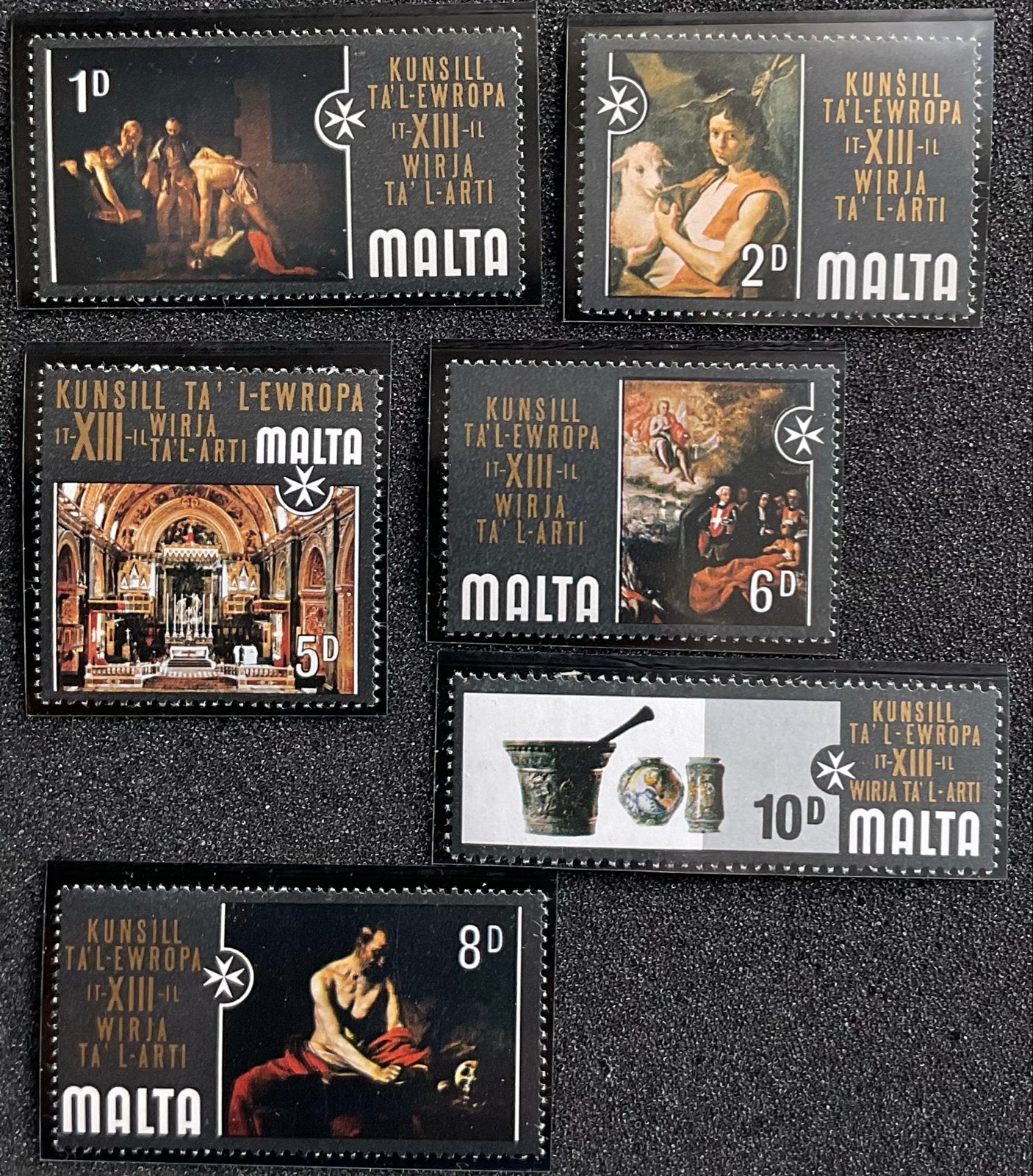 1985 Malta Postzegels - Kunstcollectie postfris, Ophalen of Verzenden, Malta, Postfris