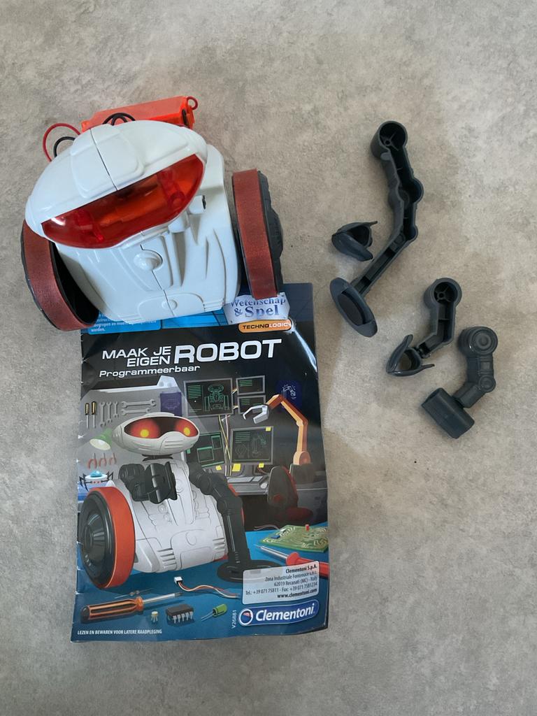 Clementoni Maak Je Eigen Robot - Programmeerbaar, Ophalen of Verzenden, Gebruikt, Bouwen