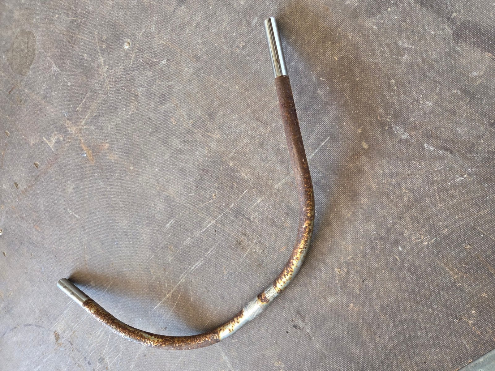 cruiser/chopper fiets stuur opknapper, Ophalen of Verzenden, Gebruikt, Stuur, Staal