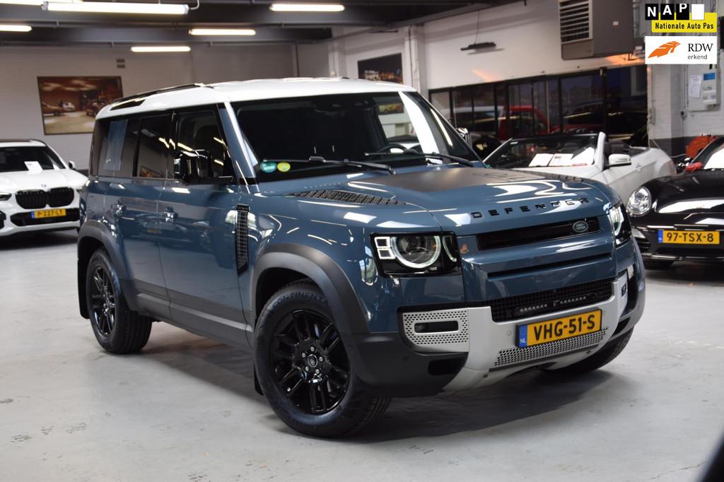 Land Rover Defender 2.0 D240 110 HSE Grijs kenteken|Navi|ACC, Automaat, 2412 kg, 4 cilinders, Blauw