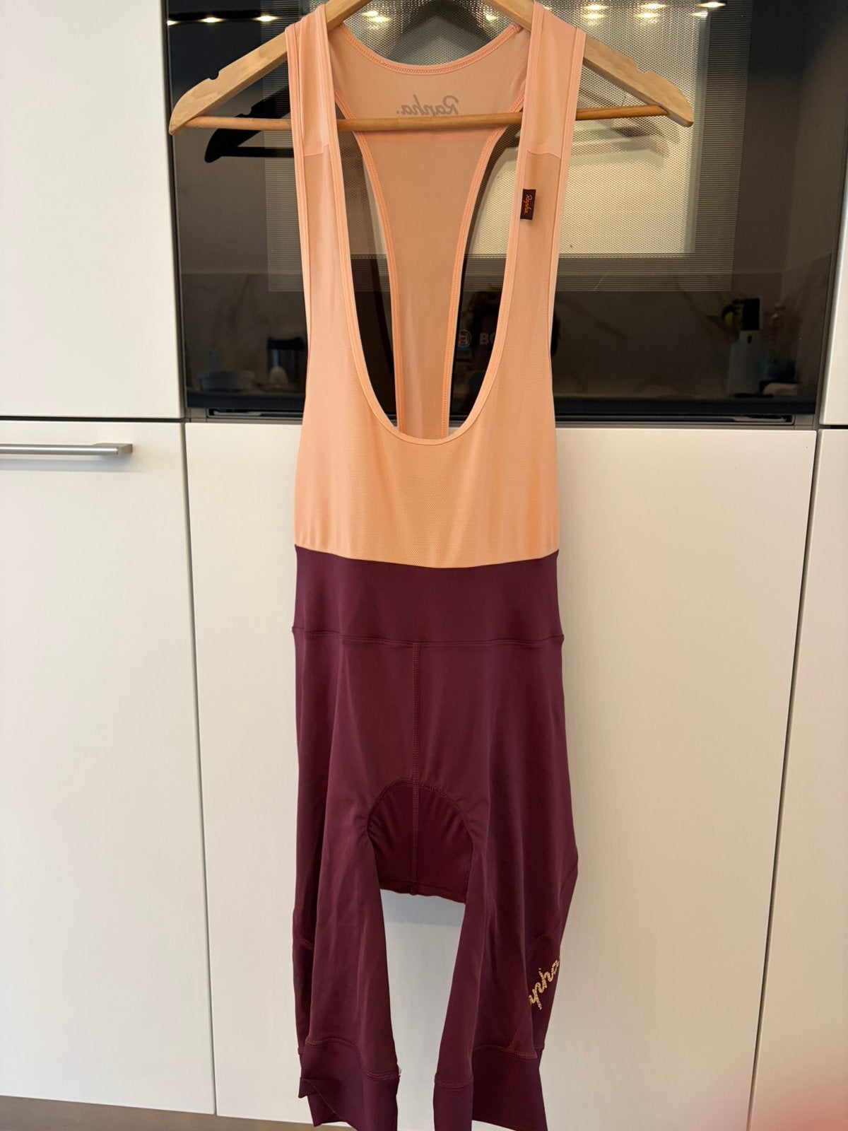 Rapha Pro Team Women’s Detachable Bib Shorts - XL - Burgundy, Gebruikt, Dames, XL, Onderkleding