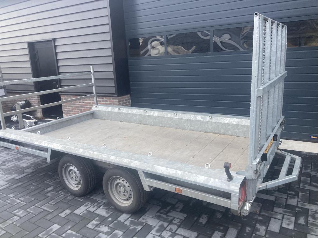Hulco Machinetransporter oprijwagen aanhanger 2024, Auto diversen, Aanhangers en Bagagewagens, Nieuw