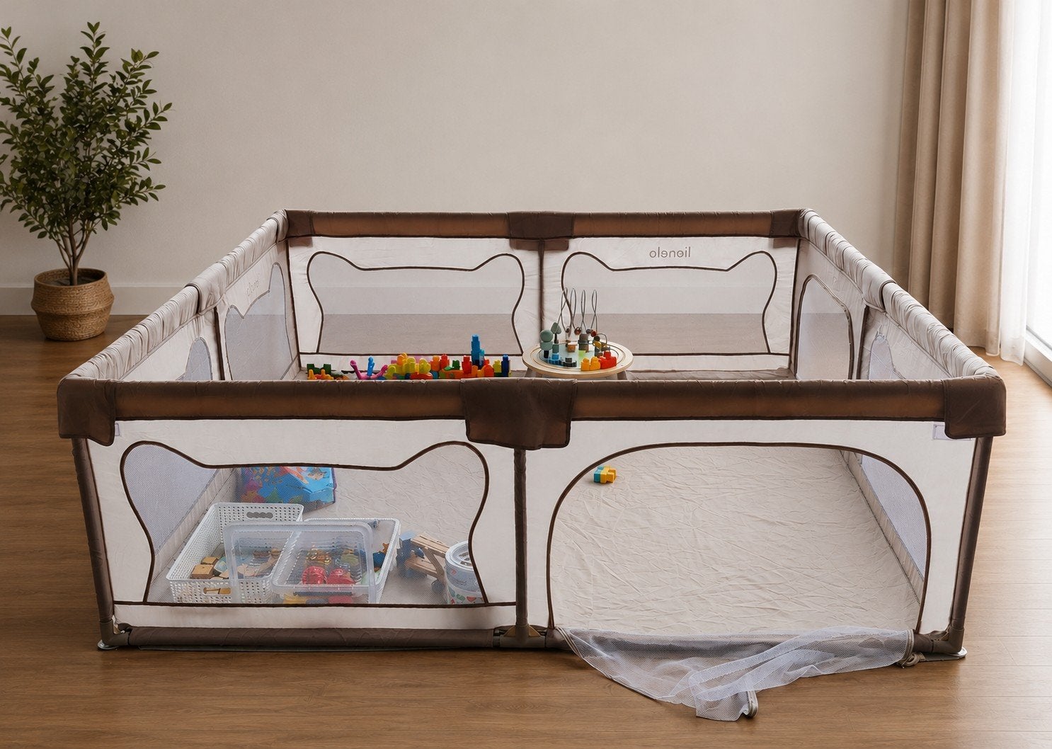 Grondbox Lionelo Willow XL, Kinderen en Baby's, Ophalen, Zo goed als nieuw