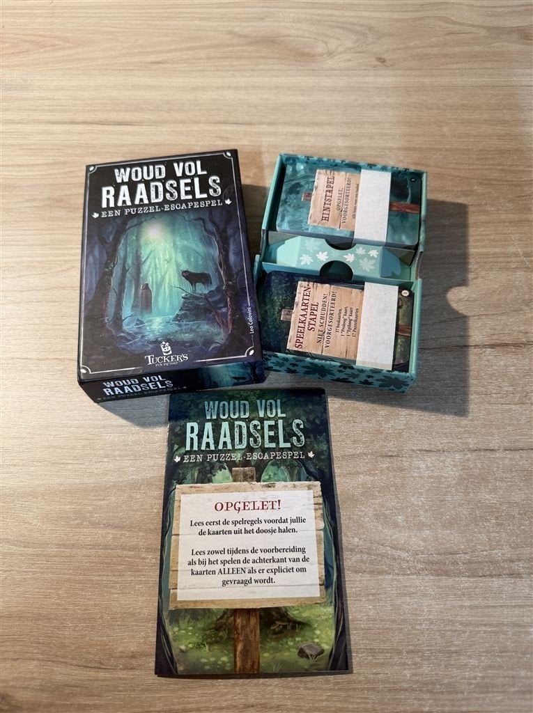 woud vol raadsels - s6452, Verzenden, Zo goed als nieuw