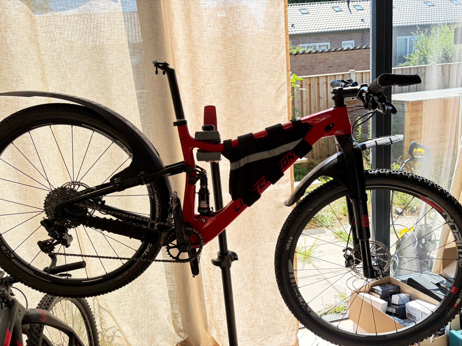 Carbon full suspension - RockShox RS-1, 53 tot 57 cm, Fully, Ophalen, Overige merken