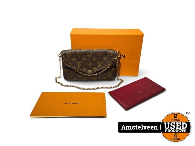 Louis Vuitton Pochette Félicie Mono Canvas M61276 2017, Louis Vuitton, Gebruikt, Support@louisvuitton.com, 2 Rue du Pont Neuf
75001 Paris
France