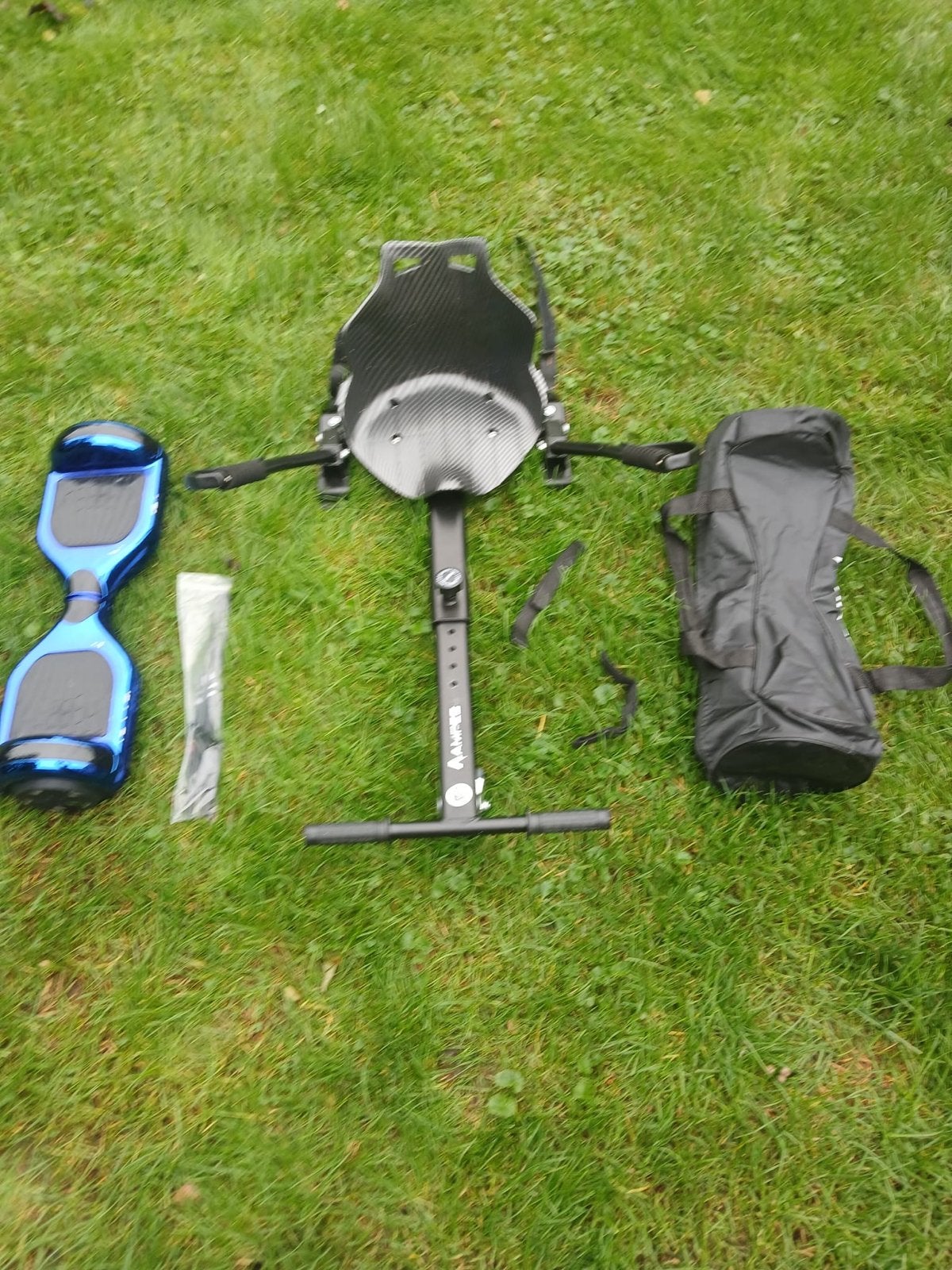 Hoverboard met Hoverkart en draagtas - Zo goed als nieuw, Ophalen, Zo goed als nieuw, Elektrische step (E-scooter)